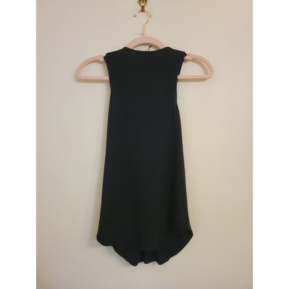 NWT Revolve Krisa Black Crossover Sleeveless Tank XS - Picture 4 of 5